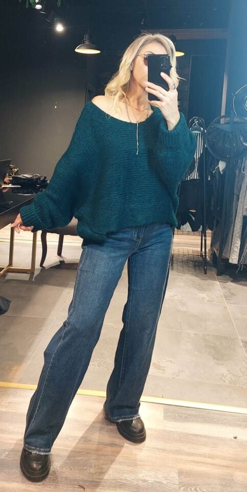 PETROL MAVİSİ SALAŞ KAZAK